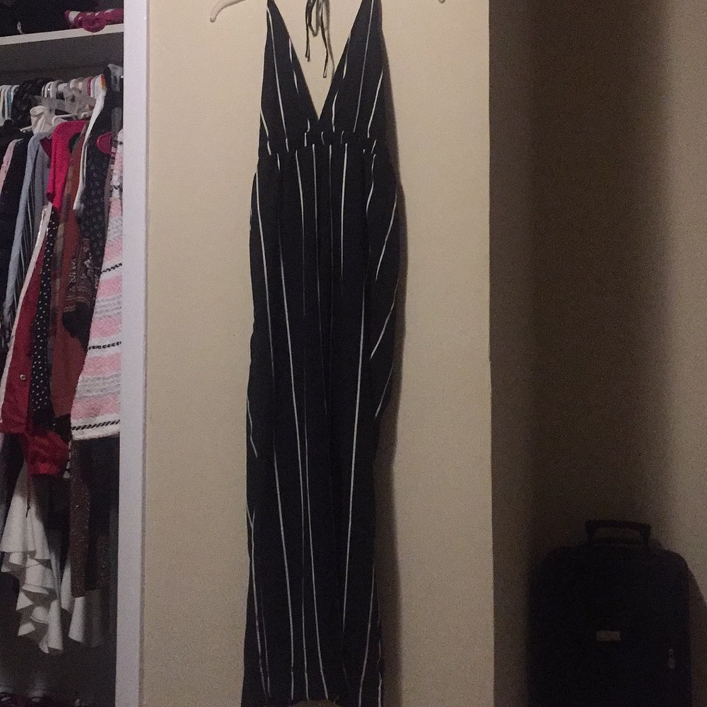 A V Kneck Jumpsuit